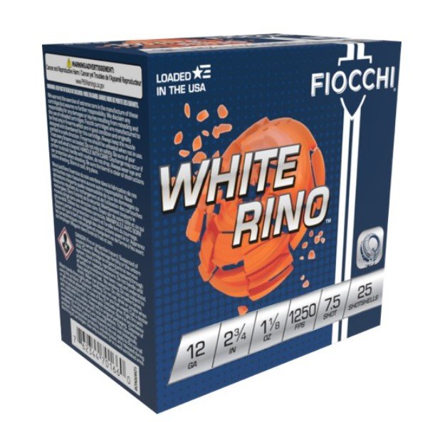 Fiocchi 12WRNO75 Exacta Target 12Ga 2.75" 1 1/8oz 7.5 Shot 25/Box - Fiocchi - LEAD