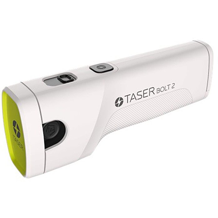 TAS Bolt 2 White Kit: Taser, Test Target, Wrist Strap - 796430000689