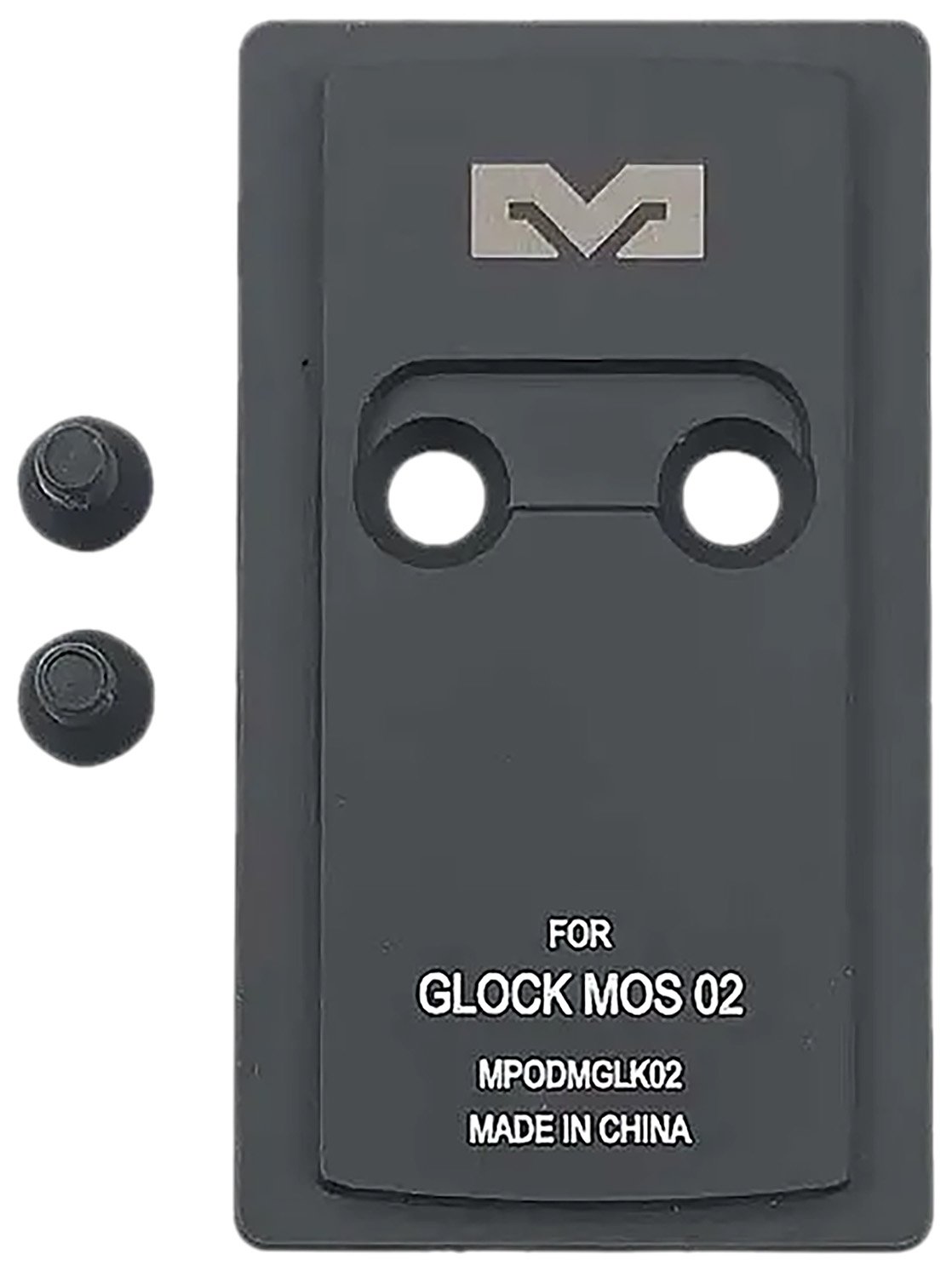 Meprolight 901141030 MPO PRO-F Matte Black Aluminum Glock MOS Mount Plate