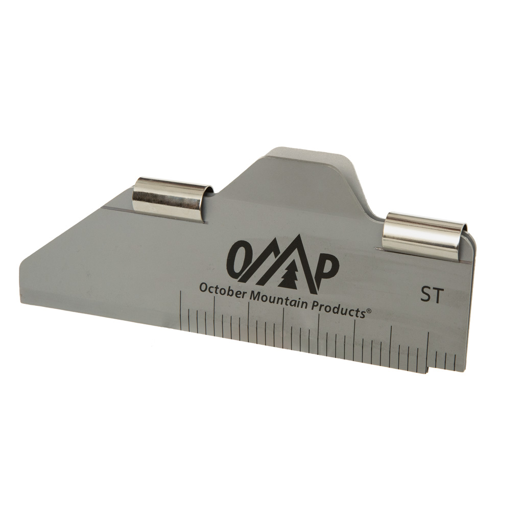 October Mountain Phoenix 810096080660 Straight Clamp, 6.5" Length, Beveled Sides