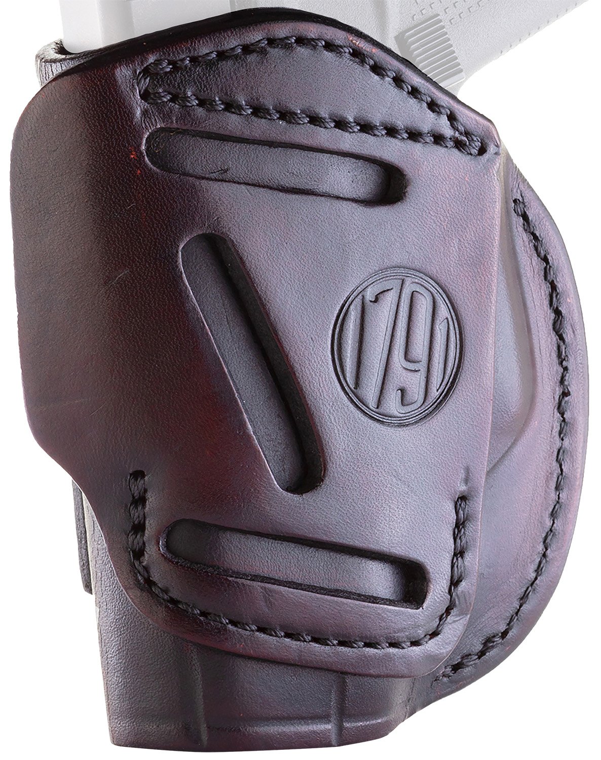 1791 Gunleather 4WH-2-SBR-R 4-Way Holster Signature Brown RH Size 2 - 1791 Gunleather - SIGNATURE BROWN
