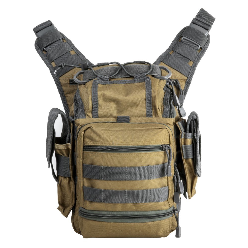NcStar CVFRB2918TU Vism PVC First Responder Utility Bag Tan/Urban Gray - NcStar