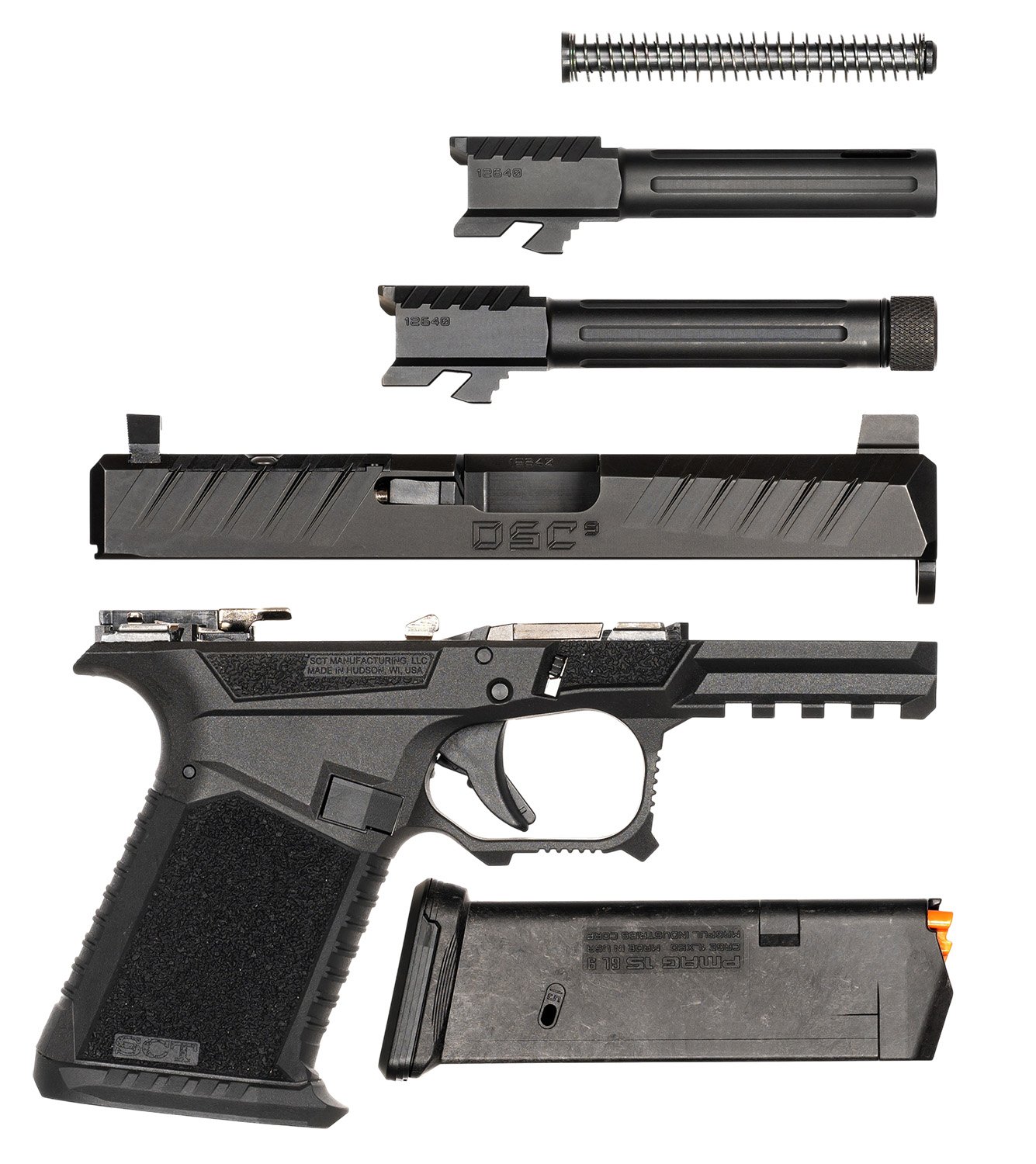 SCT 0230000000 DSC9 9MM 4" 15+1 BLK - SCT - 9mm Luger (9x19 Parabellum)