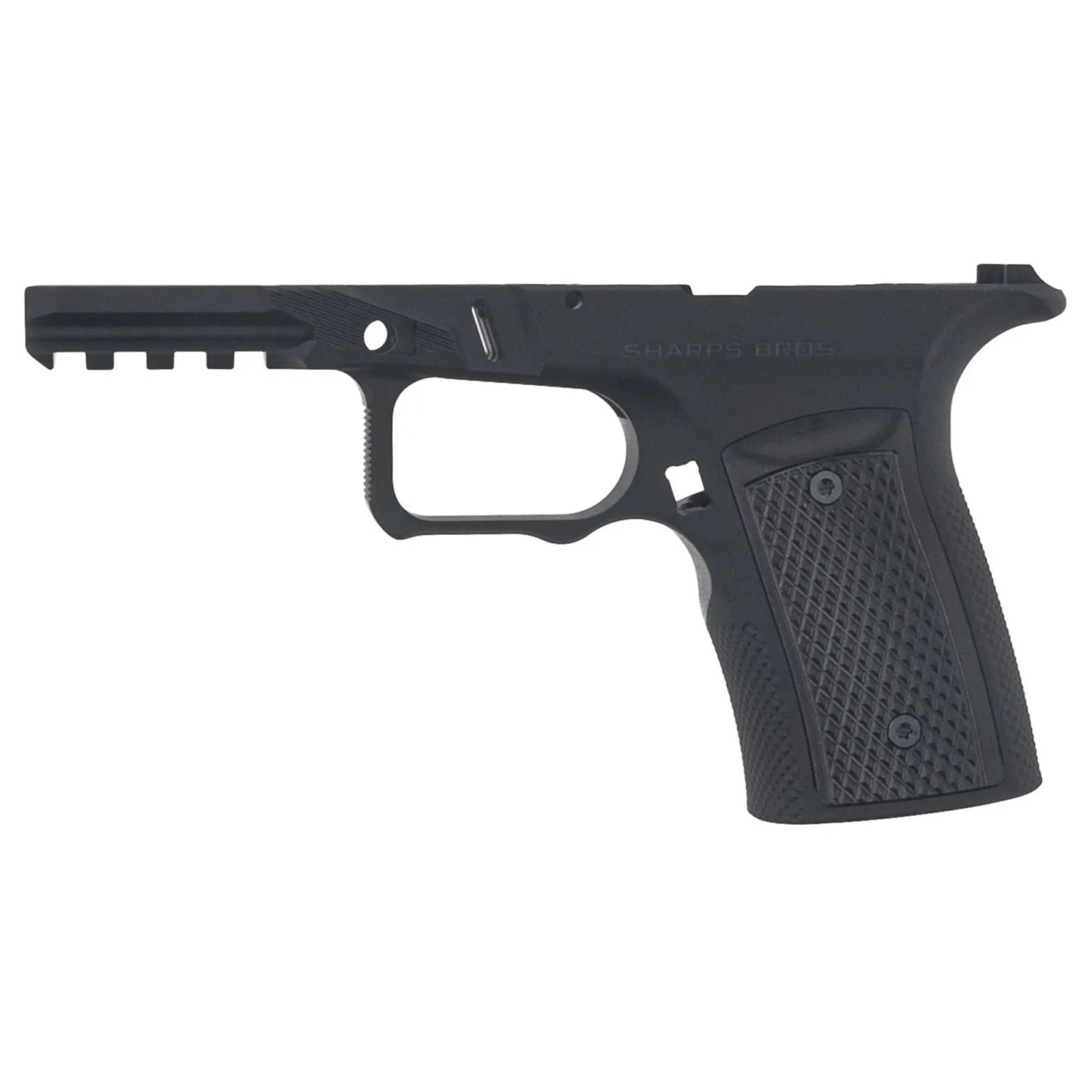 Sharps Bros. Grip Module Fits Ruger RXM 7075 Aluminum Frame Black