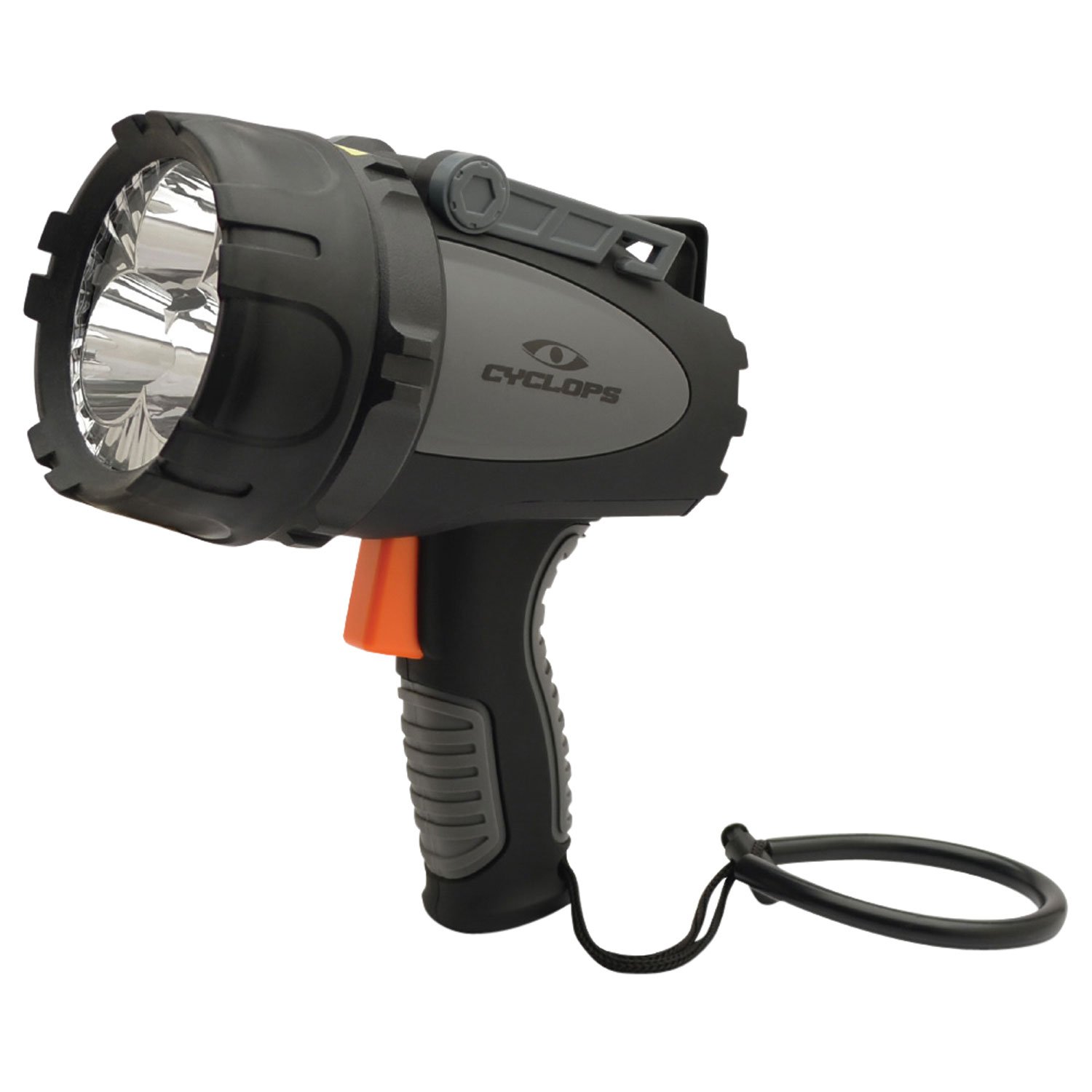 Buy Cyclops Revo 4500 Spotlight 4500 Lumens Black Gray Rechargeable LED online