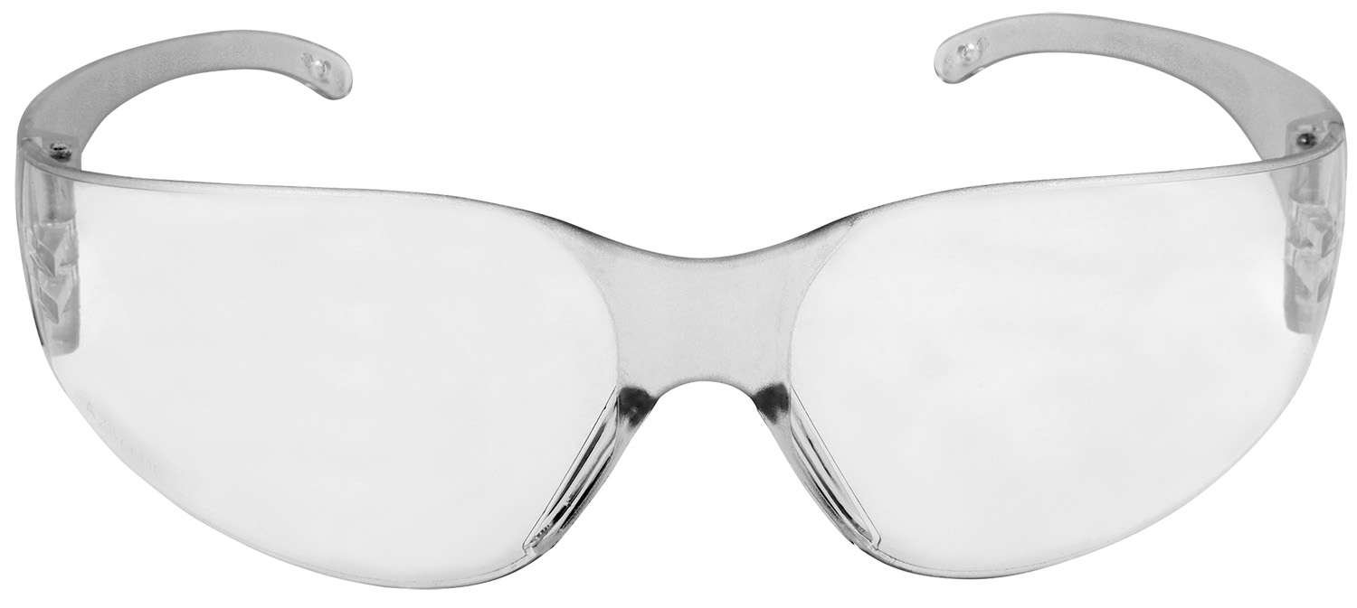 Allen 4179 Ultrx Cinder Safety Glasses Clear Lens/Frame - Allen Company - CLEAR