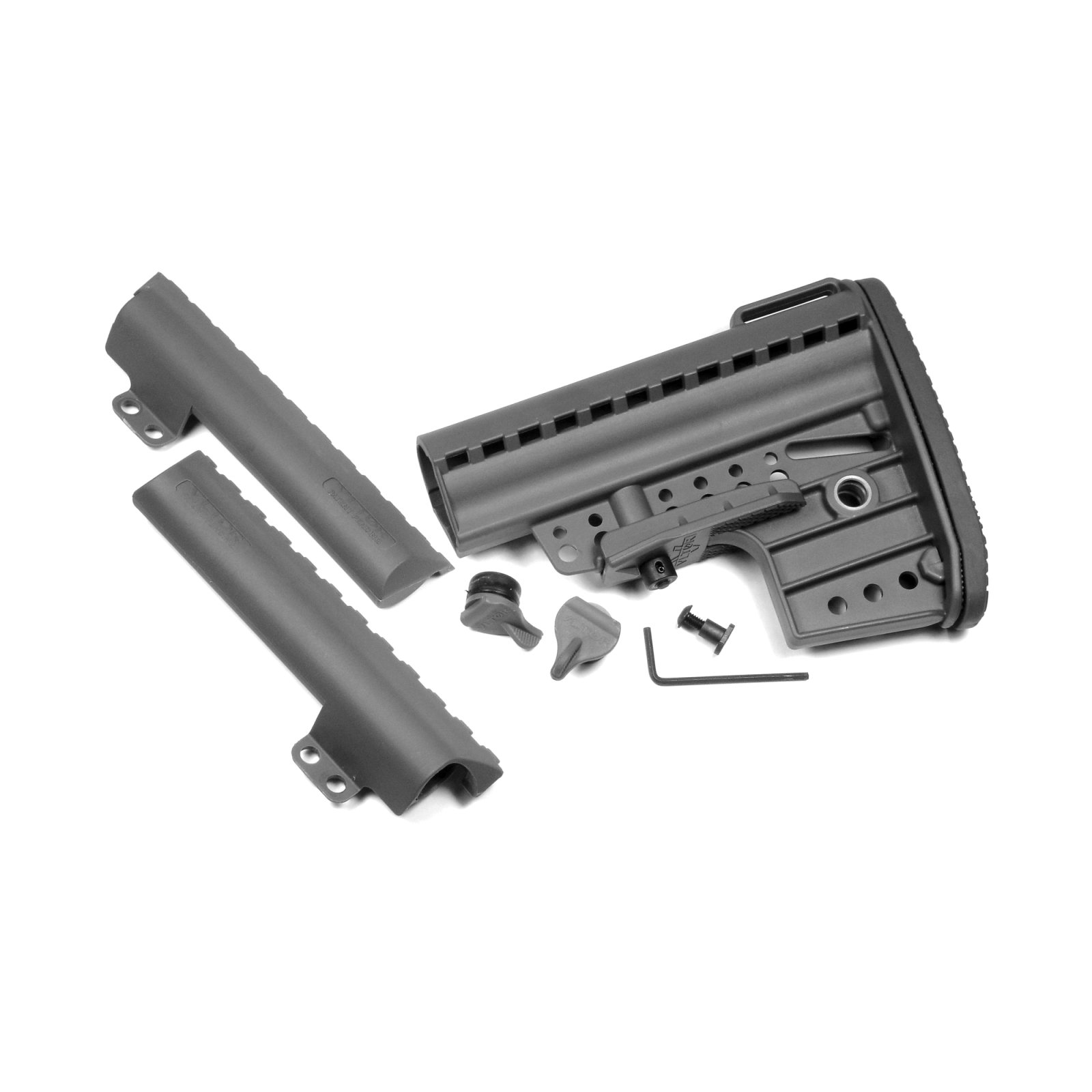 VLTOR Weapon Systems IMOD Mil-Spec Stock Fits AR-15 with Butt Pad Black