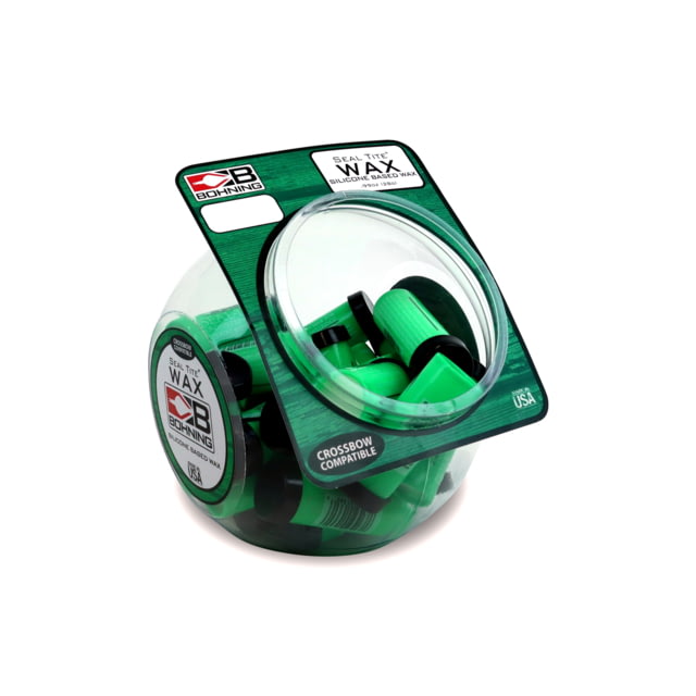 Bohning 1631BOWL Seal-Tite Wax Fish Bowl Green Silicone-based Waterproof 24 Tubes - Bohning