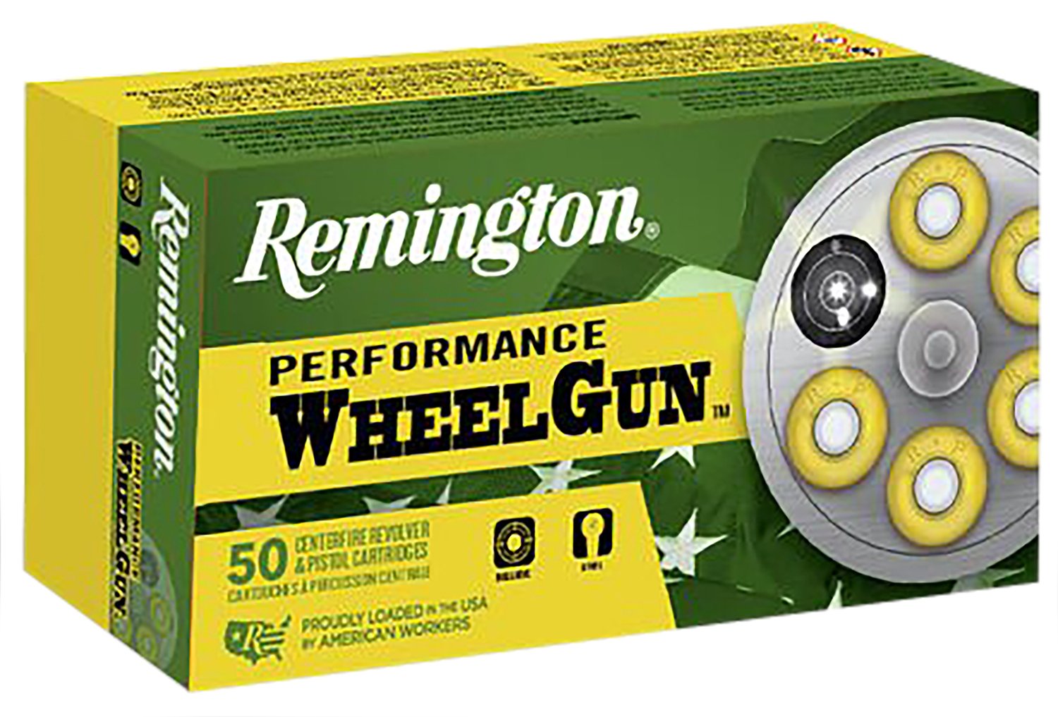 Remington 22338 .45 Colt 225 Grain Lead SWC 50 Rounds Brass Casing - Remington Arms Company, LLC - LEAD SEMI WADCUTTER