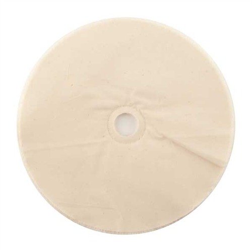 Brownells Muslin Polishing Wheel Loose 8" X 20-PLY 3/4" Arbor - Brownells