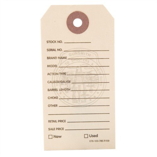 Brownells Gun Price Tags Manilla 500 Pack - Brownells