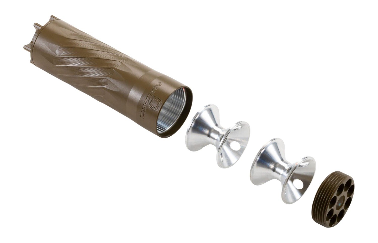 ANECHOIC PSQ-FDE PIPSQUEAK 22 1/2X28 FDE - ANECHOIC