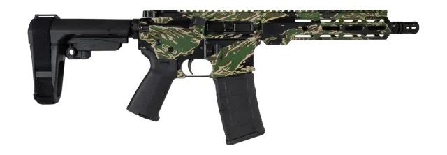 Shark Coast Tiger Stripe AR 5.56 NATO 10.5 In SCC07305TGR-P - SHARK - 5.56 NATO for sale at TheGunDock