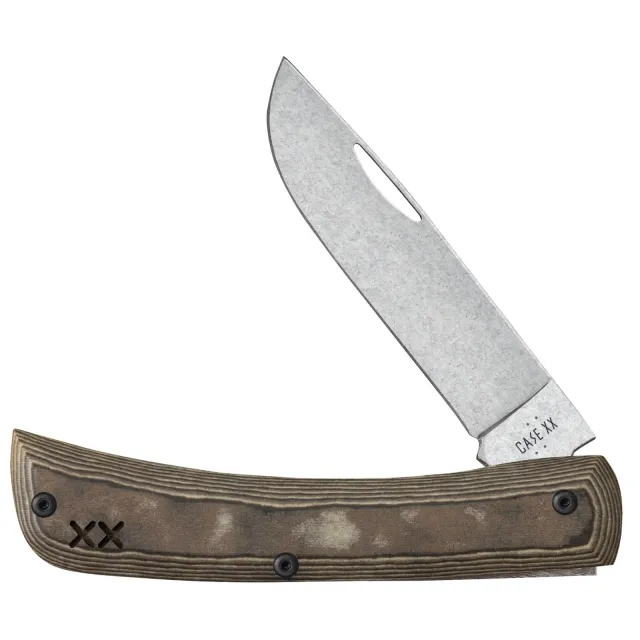 Case Cutlery Luna Smooth XR Barlow Richlite Black G-10 S35VN - Case Cutlery