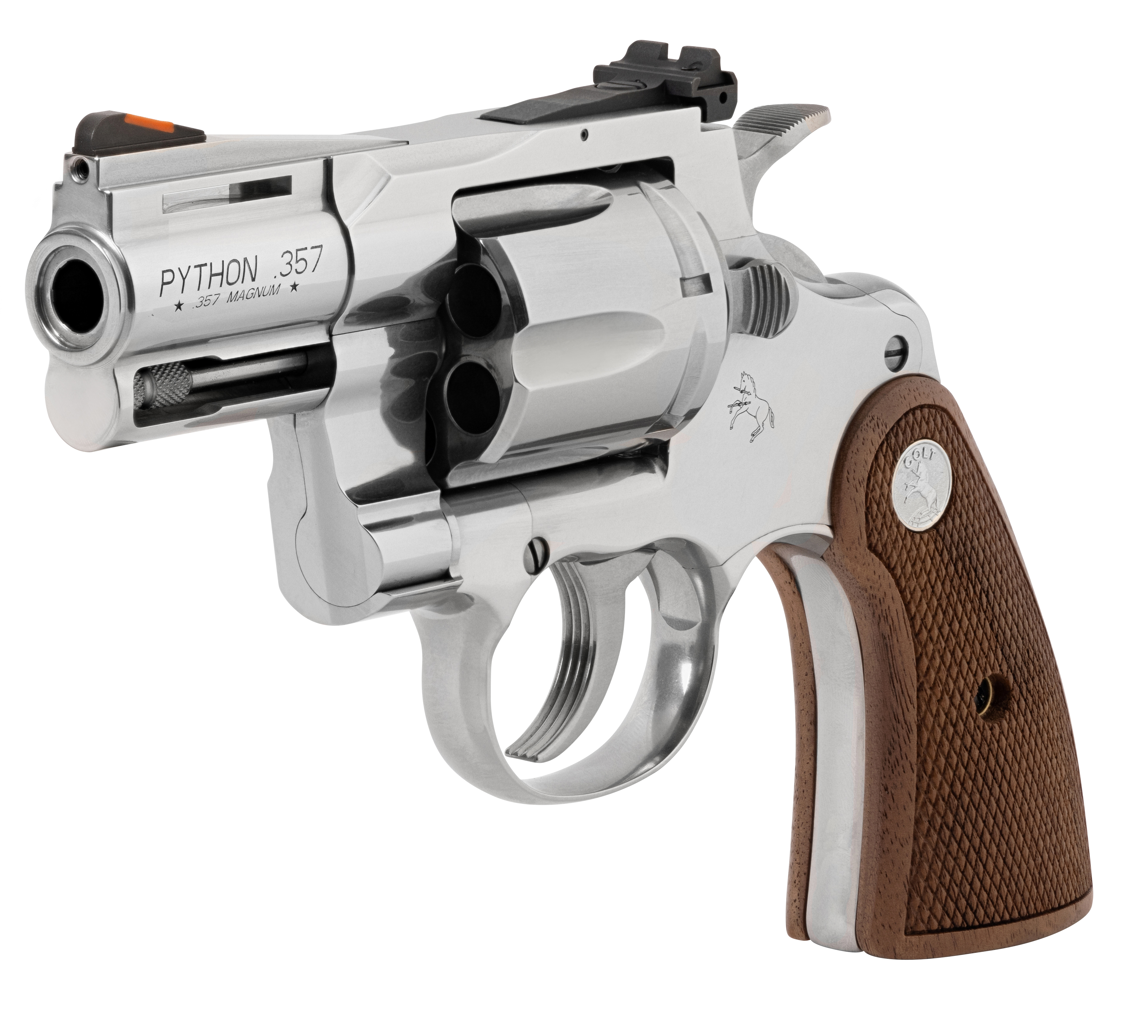 Colt ZPYTHONSP2WCTS Python .357 Mag 2.5" SS Altamont Grips Blemished