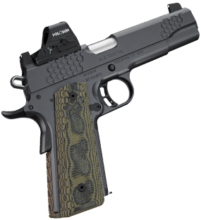 Kimber 3000433 KHX Custom .45ACP Pistol 5" Black Holosun 507C-GR-X2