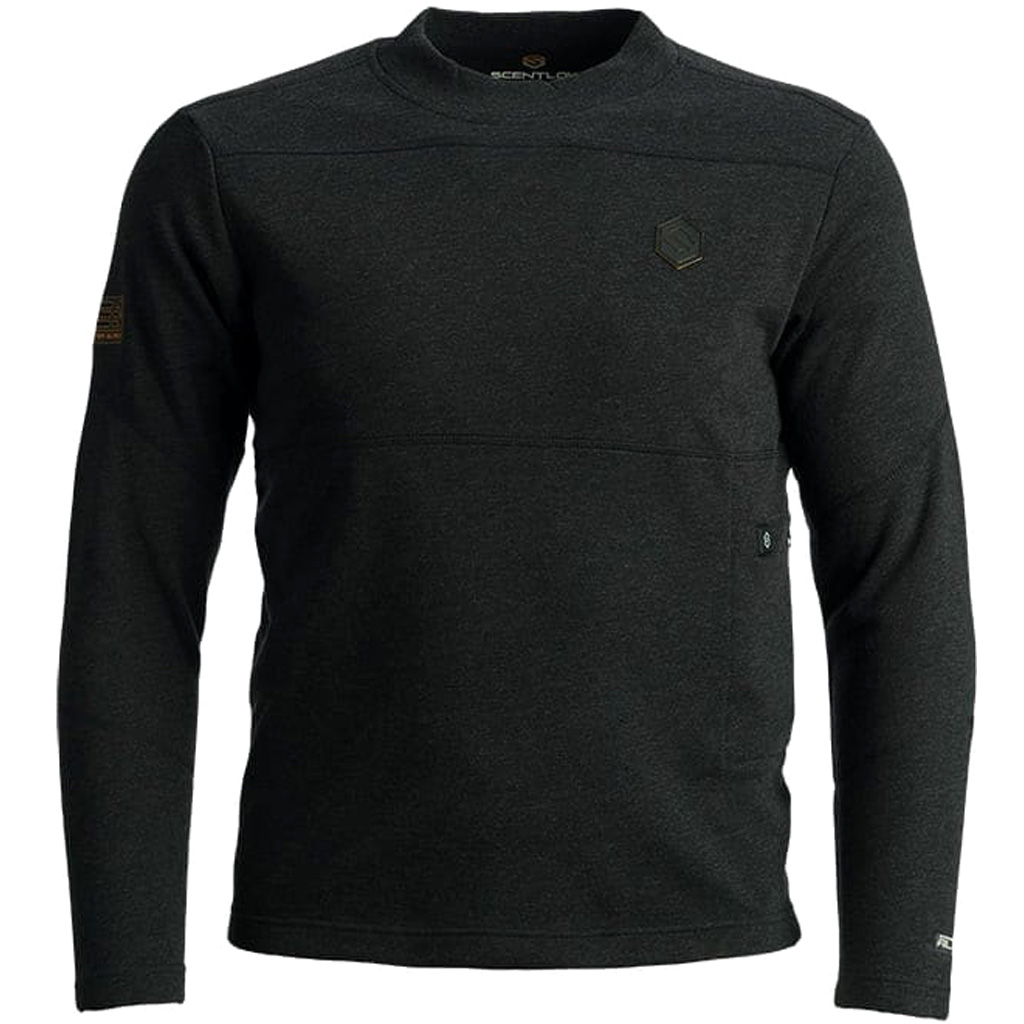 ScentLok 1012513-2902000 BE:1 Trek Heated Base Shirt Black 2XL