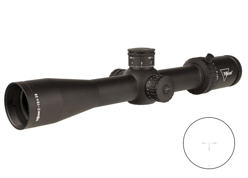 Trijicon Credo 2-10x36mm Matte Black Tactical Riflescope 30mm Tube - Trijicon - 36MM