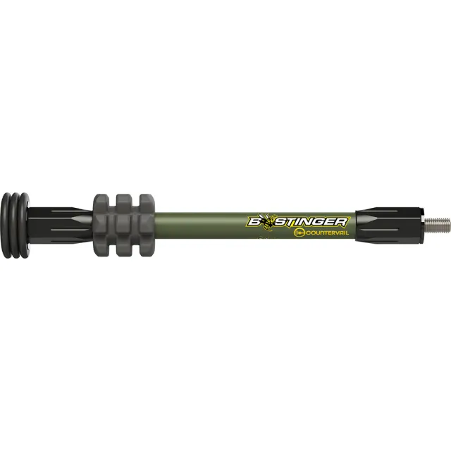 Bee Stinger MHX06OL MicroHex Stabilizer Olive 6" Micro-Diameter, 3 Weights - Bee Stinger