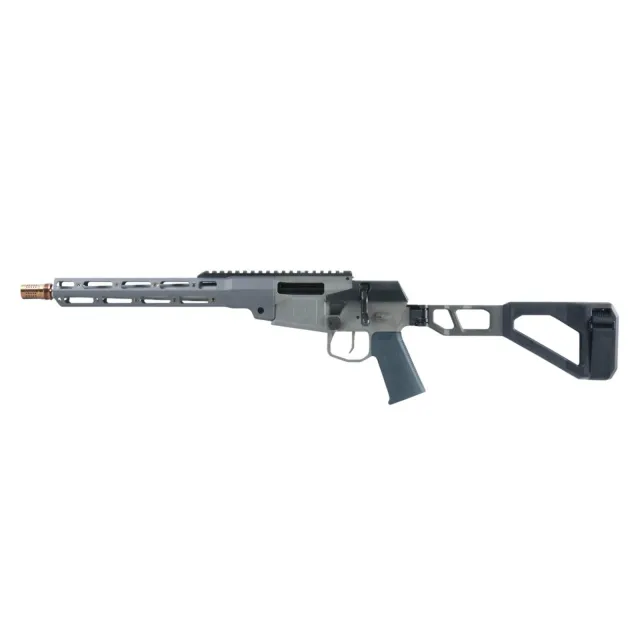 Q The Mini FIX Stainless 6ARC 12in 1:7 Twist MINIFIX-6ARC-12IN-GRY-PISTOL - Q - 6MM ARC