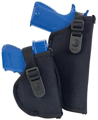 Allen Cortez Thumbsnap Holster - Right Hand - Fits Single Action Revolvers 5.5-6.5" Barrel - Molded Belt Loop - Black Nylon Material - Allen Company - BLACK