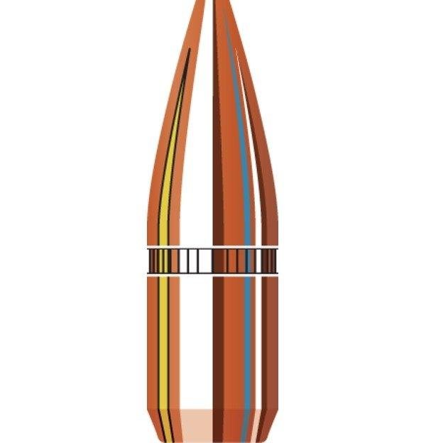 Hornady Full Metal Jacket Bullets .22 cal .224 62 gr FMJ 100/Bag