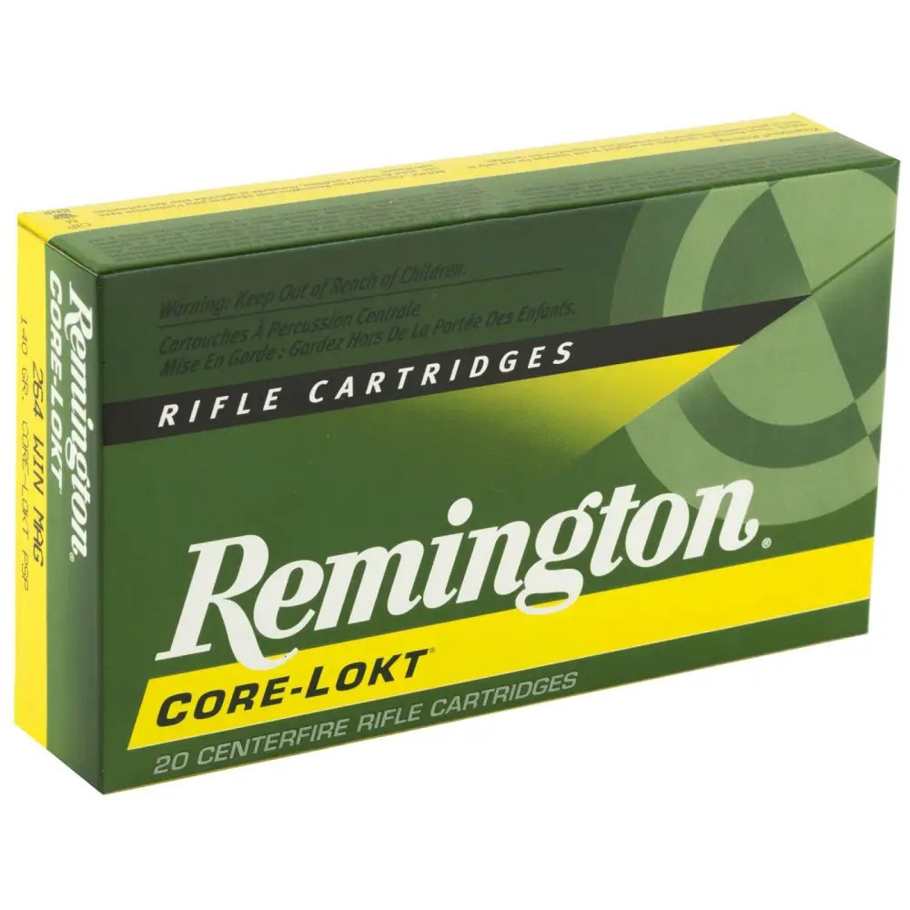 Remington Core-Lokt Centerfire Rifle Ammo 264 Win. Mag. 140 gr. PSP 20 rd.