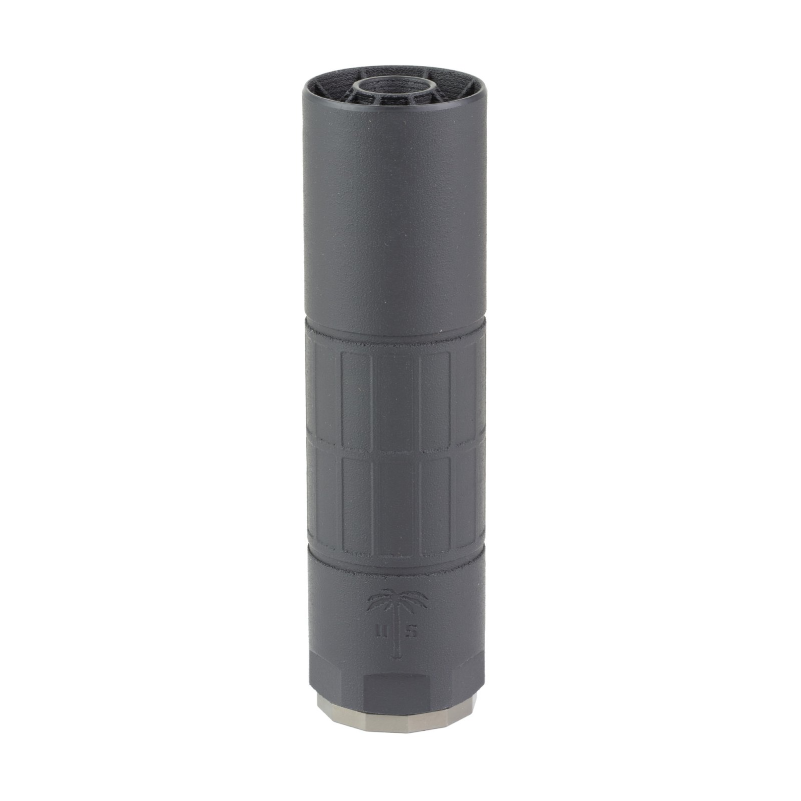 US Palm EOS-556 Suppressor 5.56mm w/1/2x28 Direct Thread/HUB Compatible Black