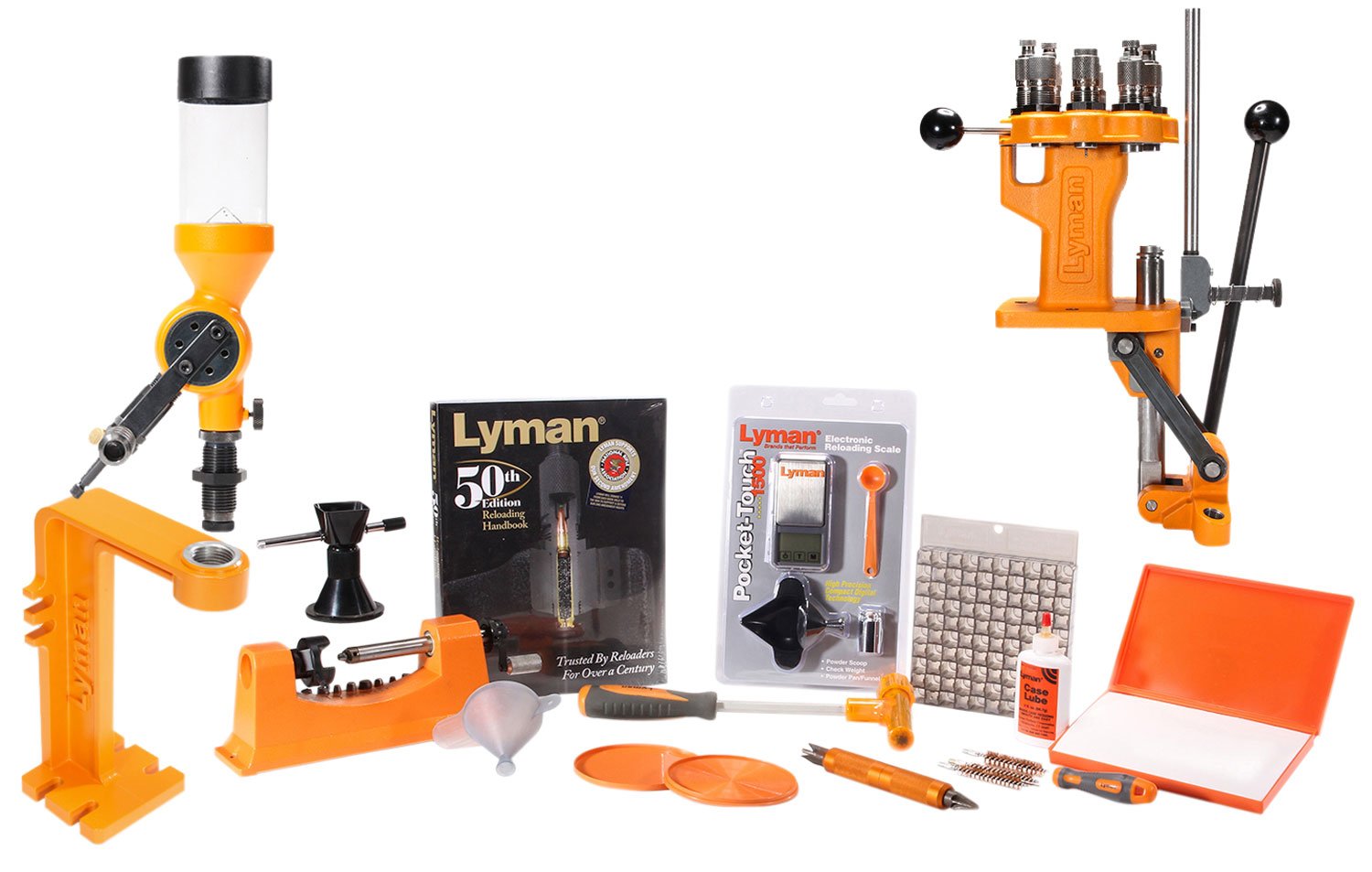 Lyman Brass Smith All-American 8 Kit 8 Hole Cast Iron 7810370