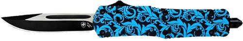 Templar LMDT331 Large OTF Knife, Maiden Teal, 3.5" Black Drop Point - Templar Knife