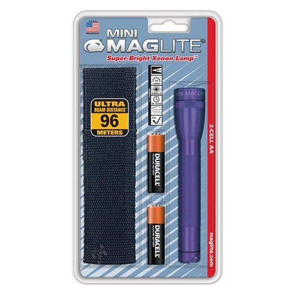 Maglite M2A Mini Mag 2 AA-Cell Flashlight M2A986 - Maglite
