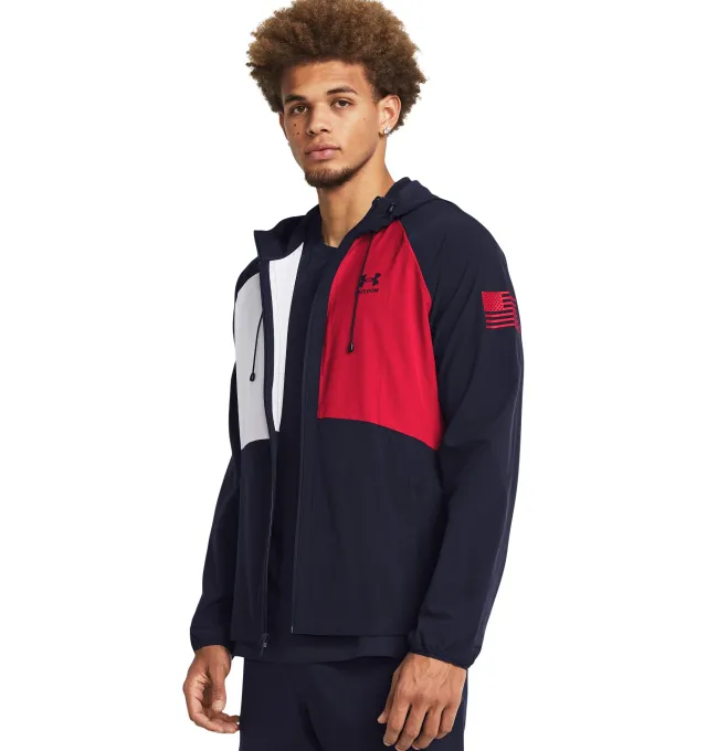 Buy Under Armour Freedom Windbreaker Jacket Men's XL 1382947410 online