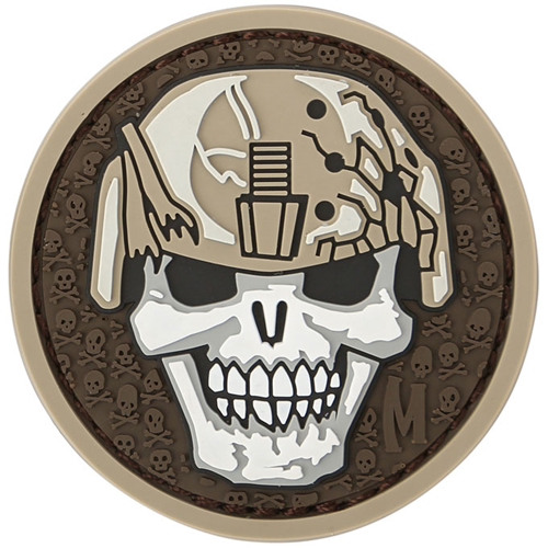 Buy Maxpedition Soldier Skull Morale Patch Tactical Hook-Back PVC online