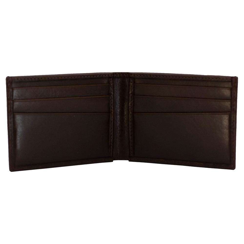Cameleon 49352 Smith & Wesson Leather Front Pocket Wallet Brown