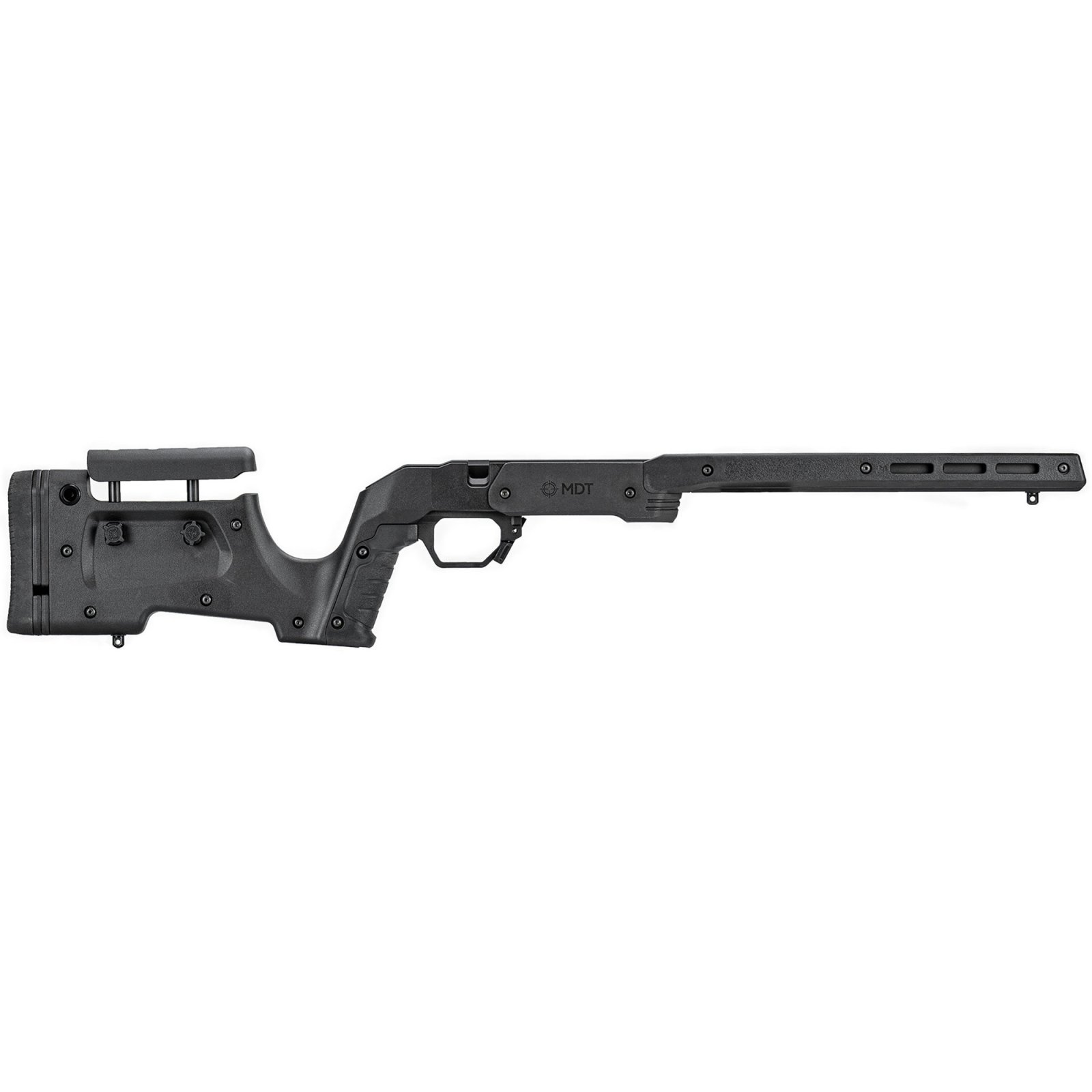 Mdt 105345-BLK XRS Chassis System Black Ruger American Short Action 32.25"