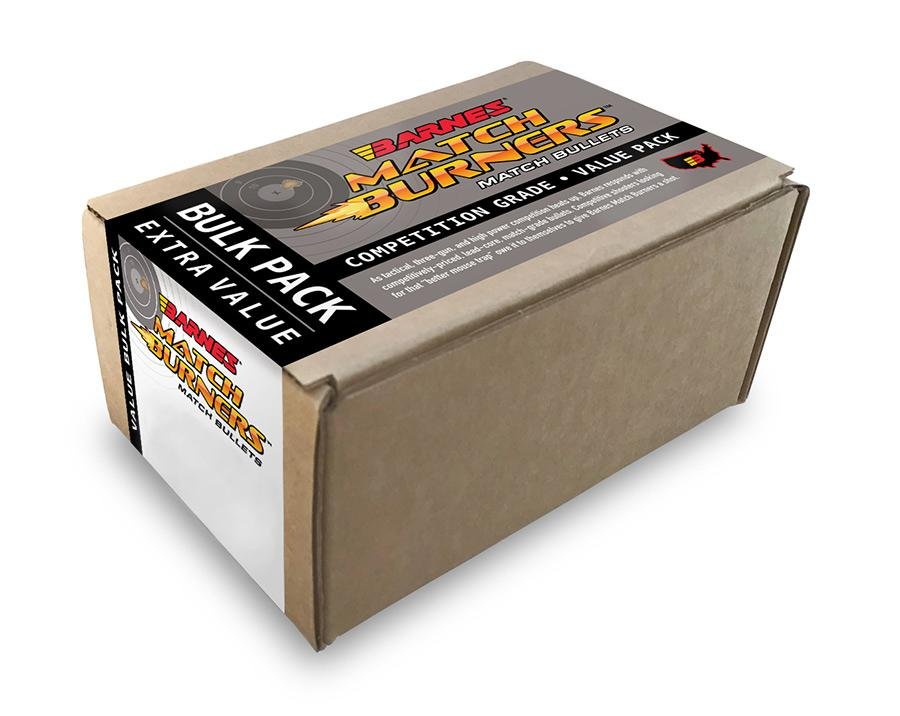 Barnes Match Burners 6.5mm 145gr BT Rifle Bullets - 500/Box 30102 - Barnes Bullets - 6.5mm