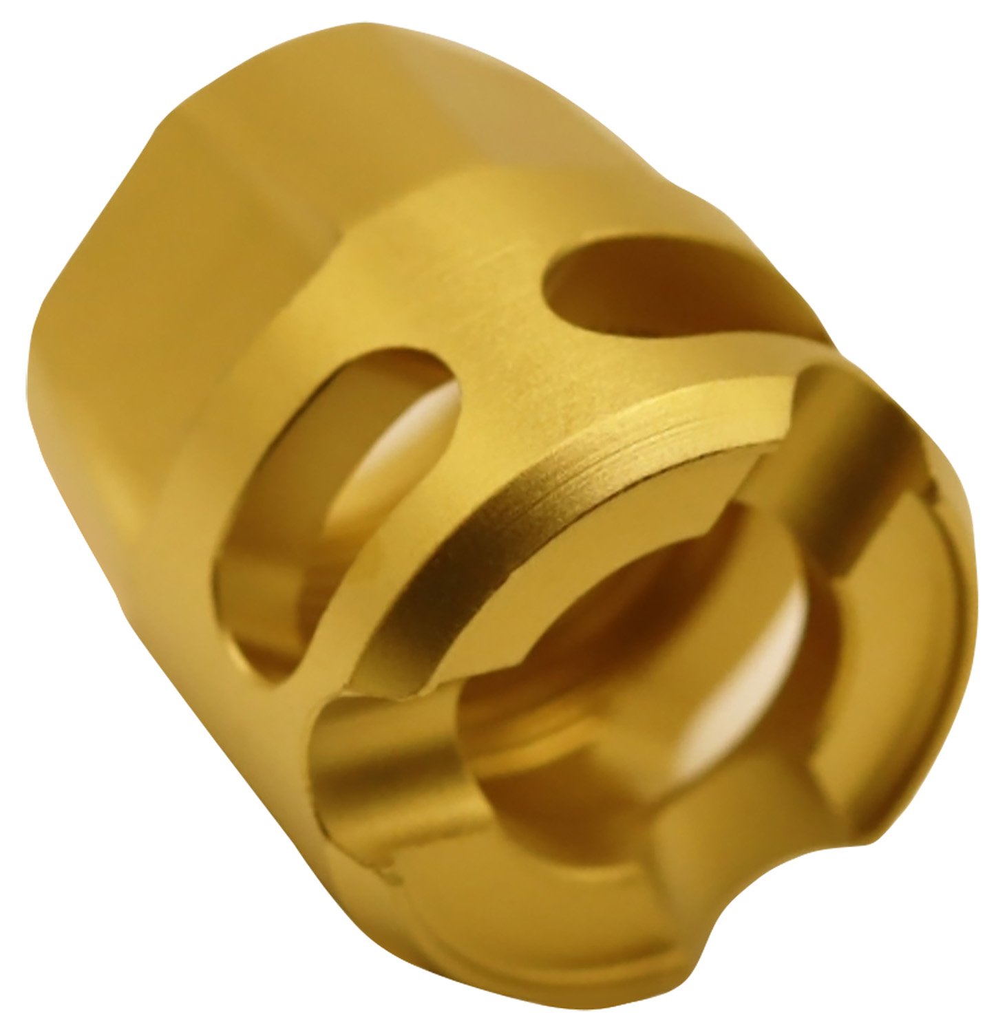Buy True Precision TPYMICROG Gold 9mm/.380 Micro Compensator 1/2"x28 Threads online