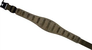 Quake Hunting Accessories 53001-5 Durable Rifle Sling with Hush Stalker II Swivels