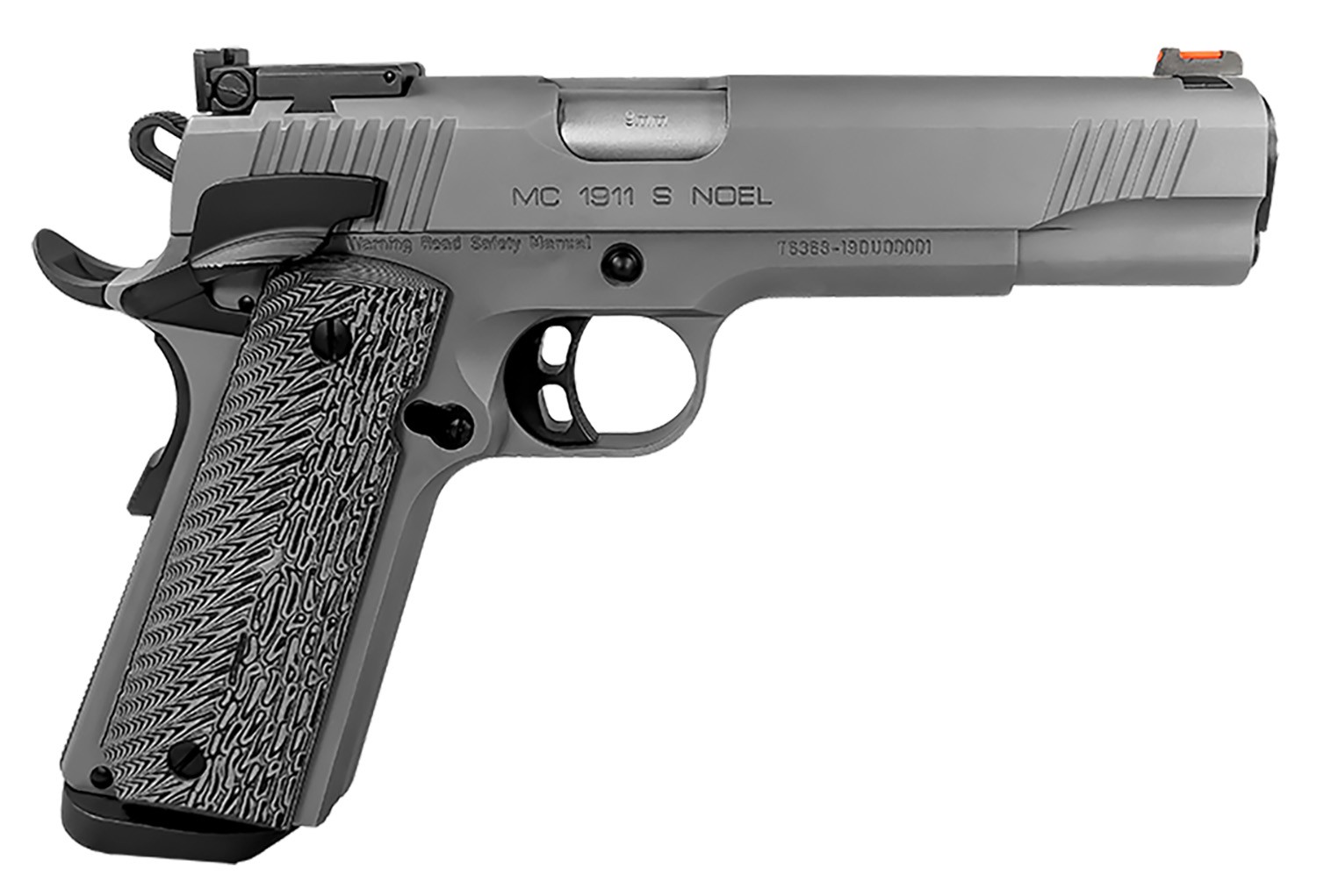 EAA GIRSAN 390097 MC1911 S Noel 9mm Luger 10+1 5" Stainless Steel Barrel...