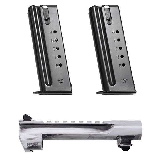Magnum Research BMCP446WMD 6" .44 Magnum Barrel Kit 2 Mags White Matte