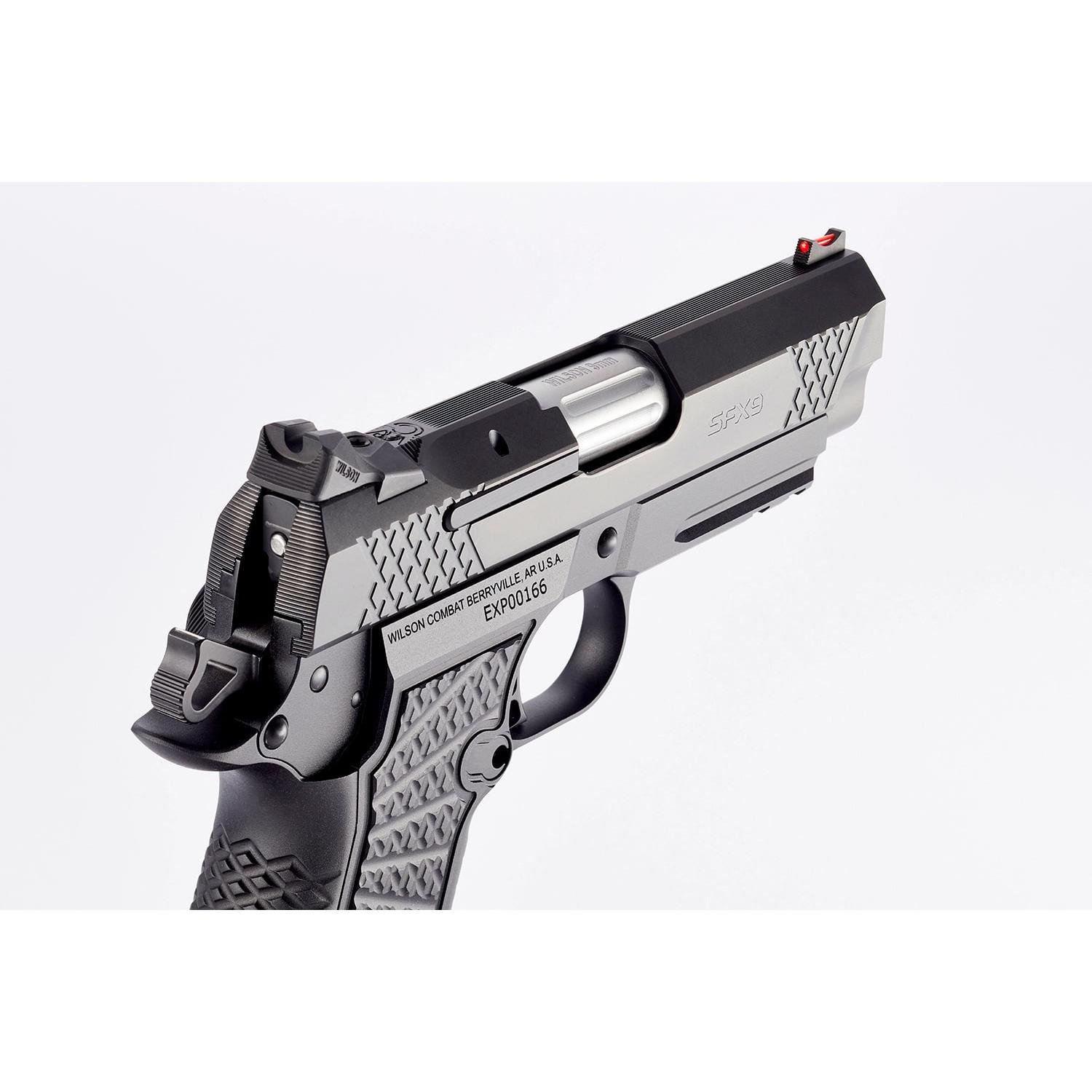Wilson Combat SFX9 9mm 4" Black X-Tac LightRail Compact Ambi Safety with 2x15Rnd Magazines - WILSON COMBAT - 9MM