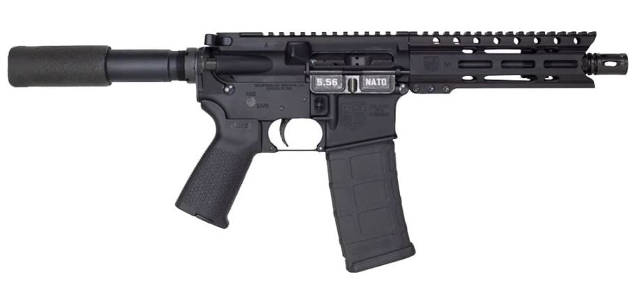 DIAMONDBACK DB15 5.56x45mm NATO 7in 30rd Black Semi-Auto Pistol DB1912K001 - Diamondback Firearms - 223 Rem | 5.56 NATO