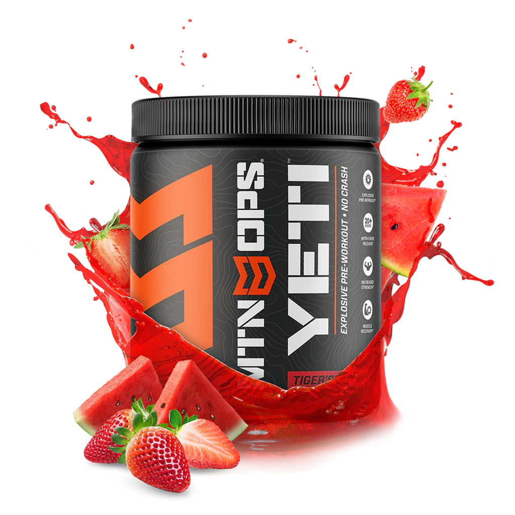 MTN Ops Yeti 1101490130 Preworkout Tigers Blood, Explosive Energy Boost