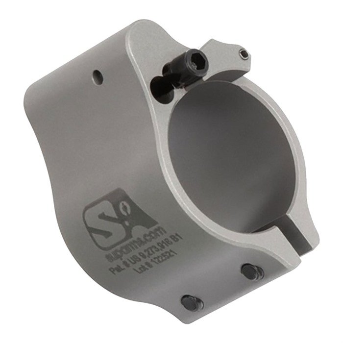 AR-15 Clamp ON Adjustable Gas Block .875" Stainless - Superlative Arms
