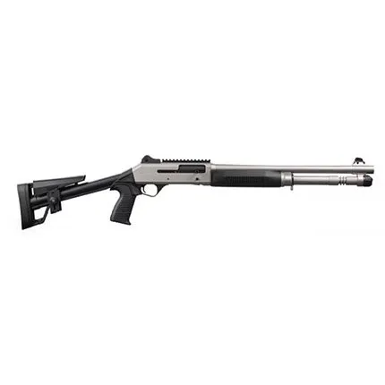 Panzer Arms M4 Marine PAM4MTSFSS 12ga Semi Auto 18.5" Nickel Finish - Panzer Arms - 12 Gauge