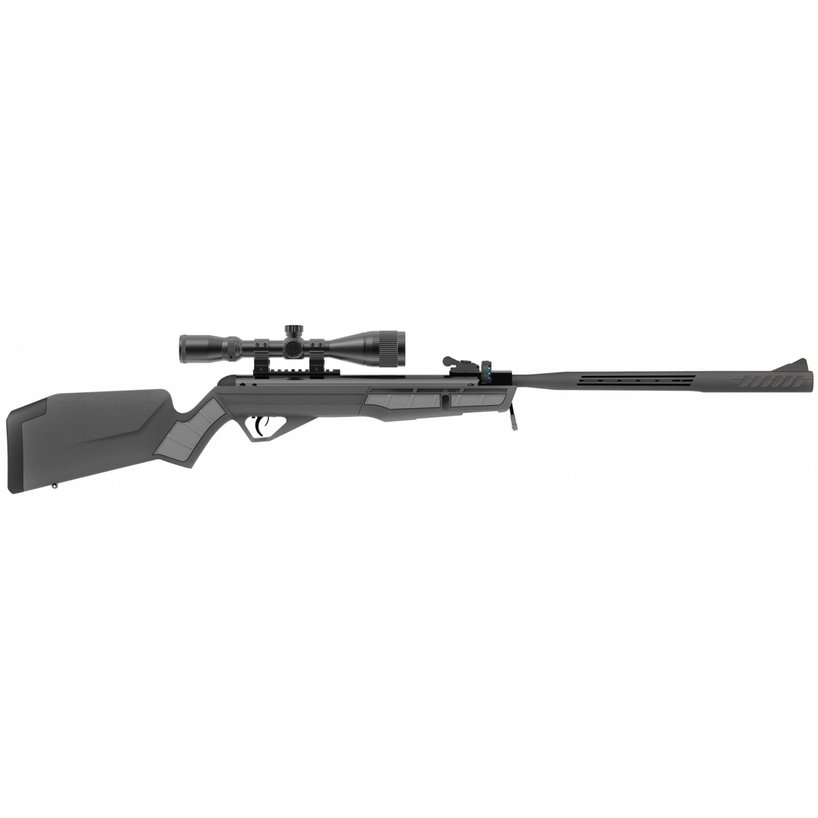 Crosman CMU2SXS Mag-Fire Ultra .22 Air Rifle 3-9x40 Scope, 10-Shot, Quietfire