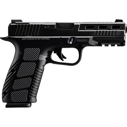 RIA STK100 9MM 17Rd. 4.5" BBL. Striker fired aluminum frame & grip W/ beavertail Rear sight on optic plate - Rock Island Armory