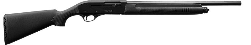 AKKAR CHURCHILL 220 HOME DEFENSE 20G S/A 18.5" 5RD BLK SYNTHETIC 3"