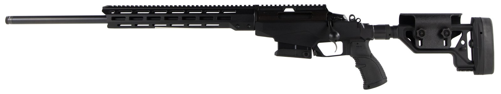 Tikka JRTAC416L T3x Tac A1 308 Win Caliber 24" Barrel 10+1 Capacity Black Metal Finish Aluminum Bedding Stock Polymer Grip Left Hand - Tikka - 308 Win