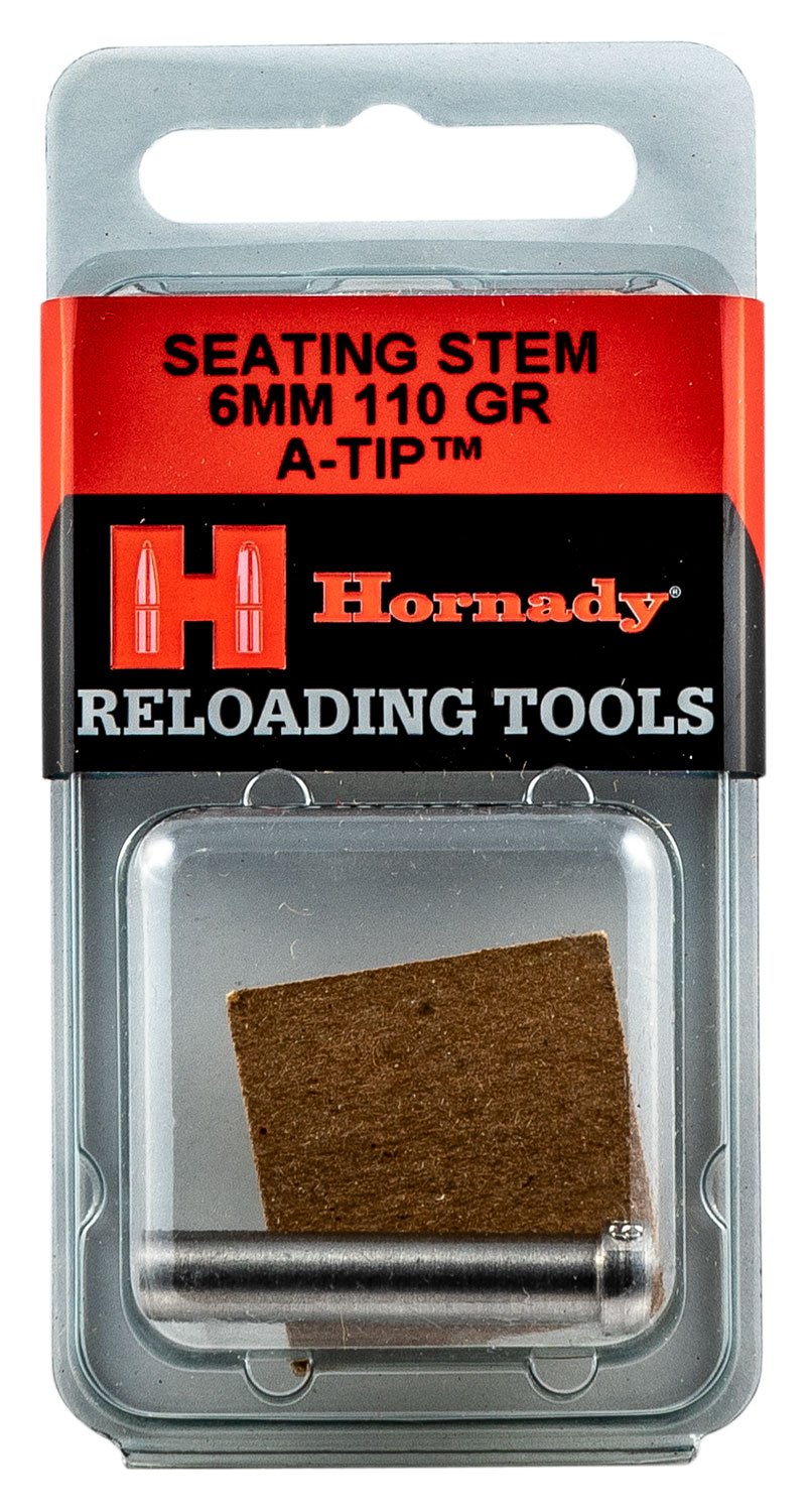 Hornady 397139 A-Tip Match Seating Stem 6mm .243" 110gr Bullet - Horn Hunter - 6MM